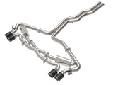 Mach Force-Xp 3 Inch to 2-1/2 Inch Stainless Steel Cat-Back Exhaust System Carbon Audi RS6 Avant 21-26 V8-4.0L (tt) aFe Power