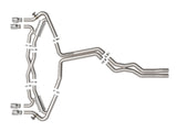 Mach Force-Xp 3 Inch to 2-1/2 Inch Stainless Steel Cat-Back Exhaust System Polished Audi RS6 Avant 21-26 V8-4.0L (tt) aFe Power