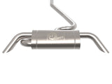 Mach Force-Xp 2-1/2 Inch 304 Stainless Steel Cat-Back Hi-Tuck Exhaust System Volkswagen Tiguan 18-23 L4-2.0L (t) aFe Power