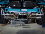 Mach Force-Xp 2-1/2 Inch 304 Stainless Steel Cat-Back Exhaust w/Carbon Fiber Tips Porsche 911 GT3 14-19 H6-3.8L/4.0L aFe Power