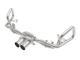 Mach Force-Xp 2-1/2 Inch 304 Stainless Steel Cat-Back Exhaust w/Brushed Tips Porsche 911 GT3 14-19 H6-3.8L/4.0L aFe Power
