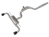 Gemini Xv 3 Inch to 2-1/2 Inch 304 Stainless Steel Cat-Back Exhaust w/ Cut-Out Black Volkswagen Gti (Mkviii) 22-24 L4-2.0L (t) aFe Power