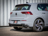 Gemini Xv 3 Inch to 2-1/2 Inch 304 Stainless Steel Cat-Back Exhaust w/ Cut-Out Black Volkswagen Gti (Mkviii) 22-24 L4-2.0L (t) aFe Power