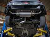 Gemini Xv 3 to 2-1/2 Inch 304 Stainless Steel Cat-Back Exhaust w/ Cut-Out Carbon Volkswagen Gti (Mkviii) 22-24 L4-2.0L (t) aFe Power