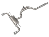 Gemini Xv 3 to 2-1/2 Inch 304 Stainless Steel Cat-Back Exhaust w/ Cut-Out Polished Volkswagen Gti (Mkviii) 22-24 L4-2.0L (t) aFe Power