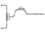 Gemini Xv 3 to 2-1/2 Inch 304 Stainless Steel Cat-Back Exhaust w/ Cut-Out Polished Volkswagen Gti (Mkviii) 22-24 L4-2.0L (t) aFe Power