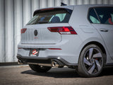 Gemini Xv 3 to 2-1/2 Inch 304 Stainless Steel Cat-Back Exhaust w/ Cut-Out Polished Volkswagen Gti (Mkviii) 22-24 L4-2.0L (t) aFe Power