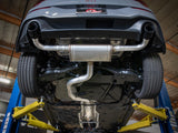 Mach Force-Xp 3 Inch to 2-1/2 Inch Stainless Steel Cat-Back Exhaust System Black Volkswagen Gti (Mkviii) 22-26 L4-2.0L (t) aFe Power