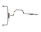 Mach Force-Xp 3 Inch to 2-1/2 Inch Stainless Steel Cat-Back Exhaust System Polished Volkswagen Gti (Mkviii) 22-26 L4-2.0L (t) aFe Power