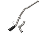 Vulcan Series 3 Inch 304 Stainless Steel Dpf-Back Exhaust System w/Black Tip Mercedes-Benz Sprinter 2500/3500 10-26 L4/V6 (td) fit models with a 144 inch Wheelbase aFe Power