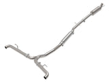 Mach Force-Xp 2-1/2 Inch to 2-1/4 Inch 304 Stainless Steel Cat-Back Exhaust System Mercedes Benz GLA250 14-19 L4-2.0L (t) aFe Power