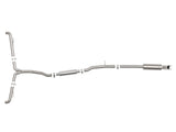Mach Force-Xp 2-1/2 Inch to 2-1/4 Inch 304 Stainless Steel Cat-Back Exhaust System Mercedes Benz GLA250 14-19 L4-2.0L (t) aFe Power