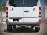 Vulcan Series 3 Inch 304 Stainless Steel Dpf-Back Exhaust System w/Polish Tip Mercedes-Benz Sprinter 2500/3500 10-26 L4/V6 (td) fit models with a 170 Inch Wheelbase aFe Power