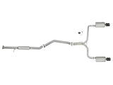 Takeda 2-1/2 Inch to 1-3/4 Inch 304 Stainless Steel Cat-Back Exhaust w/ Black Tips Honda Accord 13-17 L4-2.4L aFe Power