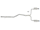 Takeda 304 Stainless Steel Cat-Back Exhaust w/ Blue Flame Tip Honda Accord 13-17 L4-2.4L aFe Power