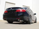 Takeda 2-1/2 Inch to 1-3/4 Inch 304 Stainless Steel Cat-Back Exhaust w/ Polish Tips Honda Accord 13-17 L4-2.4L aFe Power