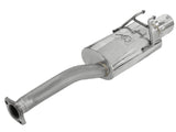 Takeda 2-1/2 Inch 304 Stainless Steel Axle-Back Exhaust System Honda Civic Si 06-11 L4-2.0L aFe Power