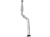 Takeda 2-1/2 Inch 304 Stainless Steel Mid-Pipe Honda Accord Coupe EX-L 13-16 V6-3.5L aFe Power