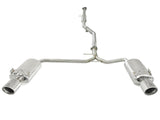 Takeda 2-1/2 Inch to 1-3/4 Inch 304 Stainless Steel Cat-Back Exhaust System Honda Accord Coupe EX-L 13-16 V6-3.5L aFe Power