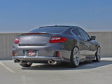 Takeda 2-1/2 Inch to 1-3/4 Inch 304 Stainless Steel Cat-Back Exhaust System Honda Accord Coupe EX-L 13-16 V6-3.5L aFe Power