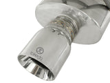 Takeda 2-1/2 Inch 304 Stainless Steel Axle-Back Exhaust System Honda Civic 06-11 L4-1.8L aFe Power