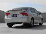 Takeda 2-1/2 Inch 304 Stainless Steel Axle-Back Exhaust System Honda Civic 06-11 L4-1.8L aFe Power