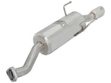 Takeda 2 Inch 304 Stainless Steel Axle-Back Exhaust w/Polished Tip Honda Fit 07-08 L4-1.5L aFe Power