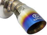 Takeda 304 Stainless Steel Cat-Back Exhaust w/ Blue Flame Tip Honda Civic Sedan 16-21 L4-1.5L (t) aFe Power
