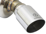 Takeda 2-1/4 to 2-1/2 Inch 304 Stainless Steel Cat-Back Exhaust w/Polished Tips Honda Civic Sedan 16-21 L4-1.5L (t) aFe Power