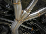 Takeda 3 Inch 304 Stainless Steel Cat-Back Exhaust System w/ Blue Flame Tip Honda Civic Type R 17-21 L4-2.0L (t) aFe Power
