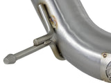 Takeda 3 Inch 304 Stainless Steel Mid-Pipe Honda Civic Type R 17-21 L4-2.0L (t) aFe Power