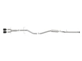 Takeda 2-1/2 Inch 304 Stainless Steel Cat-Back Exhaust System w/ Black Tips Honda Civic Si Sedan 17-20 L4-1.5L (t) aFe Power