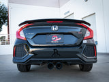 Takeda 2-1/2 Inch 304 Stainless Steel Cat-Back Exhaust System w/ Blue Flame Tips Honda Civic Si Sedan 17-20 L4-1.5L (t) aFe Power