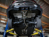 Takeda 2-1/2 Inch 304 Stainless Steel Cat-Back Exhaust System w/ Blue Flame Tips Honda Civic Si Sedan 17-20 L4-1.5L (t) aFe Power
