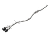 Takeda 2-1/2 Inch 304 Stainless Steel Cat-Back Exhaust System w/ Black Tips Honda Civic Si Coupe 17-20 L4-1.5L (t) aFe Power