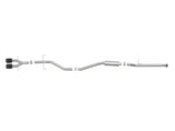 Takeda 2-1/2 Inch 304 Stainless Steel Cat-Back Exhaust System w/ Black Tips Honda Civic Si Coupe 17-20 L4-1.5L (t) aFe Power