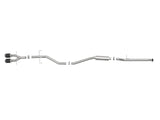 Takeda 2-1/2 Inch 304 Stainless Steel Cat-Back Exhaust System w/ Carbon Fiber Tips Honda Civic Si Coupe 17-20 L4-1.5L (t) aFe Power
