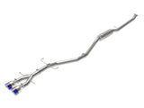 Takeda 2-1/2 Inch 304 Stainless Steel Cat-Back Exhaust System w/ Blue Flame Tip Honda Civic Si Sedan 17-20 L4-1.5L (t) aFe Power
