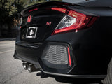 Takeda 3 Inch 304 Stainless Steel Cat-Back Exhaust System w/ Black Tips Honda Civic Si Sedan 17-20 L4-1.5L (t) aFe Power