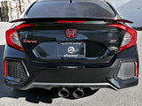 Takeda 3 Inch 304 Stainless Steel Cat-Back Exhaust System w/ Black Tips Honda Civic Si Sedan 17-20 L4-1.5L (t) aFe Power