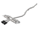 Takeda 3 Inch 304 Stainless Steel Cat-Back Exhaust System w/ Black Tips Honda Civic Sport 17-21 L4-1.5L (t) aFe Power