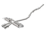 Takeda 3 Inch 304 Stainless Steel Cat-Back Exhaust System w/ Polished Tips Honda Civic Sport 17-21 L4-1.5L (t) aFe Power
