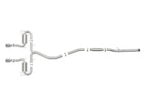 Takeda 3 Inch 304 Stainless Steel Cat-Back Exhaust System w/ Polished Tips Honda Civic Sport 17-21 L4-1.5L (t) aFe Power