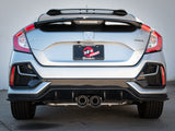 Takeda 3 Inch 304 Stainless Steel Cat-Back Exhaust System w/ Polished Tips Honda Civic Sport 17-21 L4-1.5L (t) aFe Power