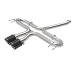 Takeda 2-1/2 Inch 304 Stainless Steel Axle-Back Exhaust System w/ Carbon Fiber Tip Honda Civic Sport 17-21 L4-1.5L (t) aFe Power