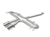 Takeda 2-1/2 Inch 304 Stainless Steel Axle-Back Exhaust System w/ Polished Tips Honda Civic Sport 17-21 L4-1.5L (t) aFe Power