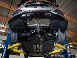 Takeda 2-1/2 Inch 304 Stainless Steel Axle-Back Exhaust System w/ Black Tips Honda Civic Type R 17-21 L4-2.0L (t) aFe Power