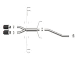 Takeda 2-1/2 Inch 304 Stainless Steel Axle-Back Exhaust System w/ Carbon Fiber Tip Honda Civic Type R 17-21 L4-2.0L (t) aFe Power
