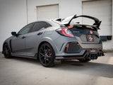 Takeda 2-1/2 Inch 304 Stainless Steel Axle-Back Exhaust System w/ Blue Flame Tips Honda Civic Type R 17-21 L4-2.0L (t) aFe Power