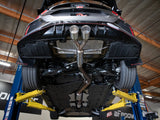 Takeda 2-1/2 Inch 304 Stainless Steel Axle-Back Exhaust System w/ Polished Tips Honda Civic Type R 17-21 L4-2.0L (t) aFe Power